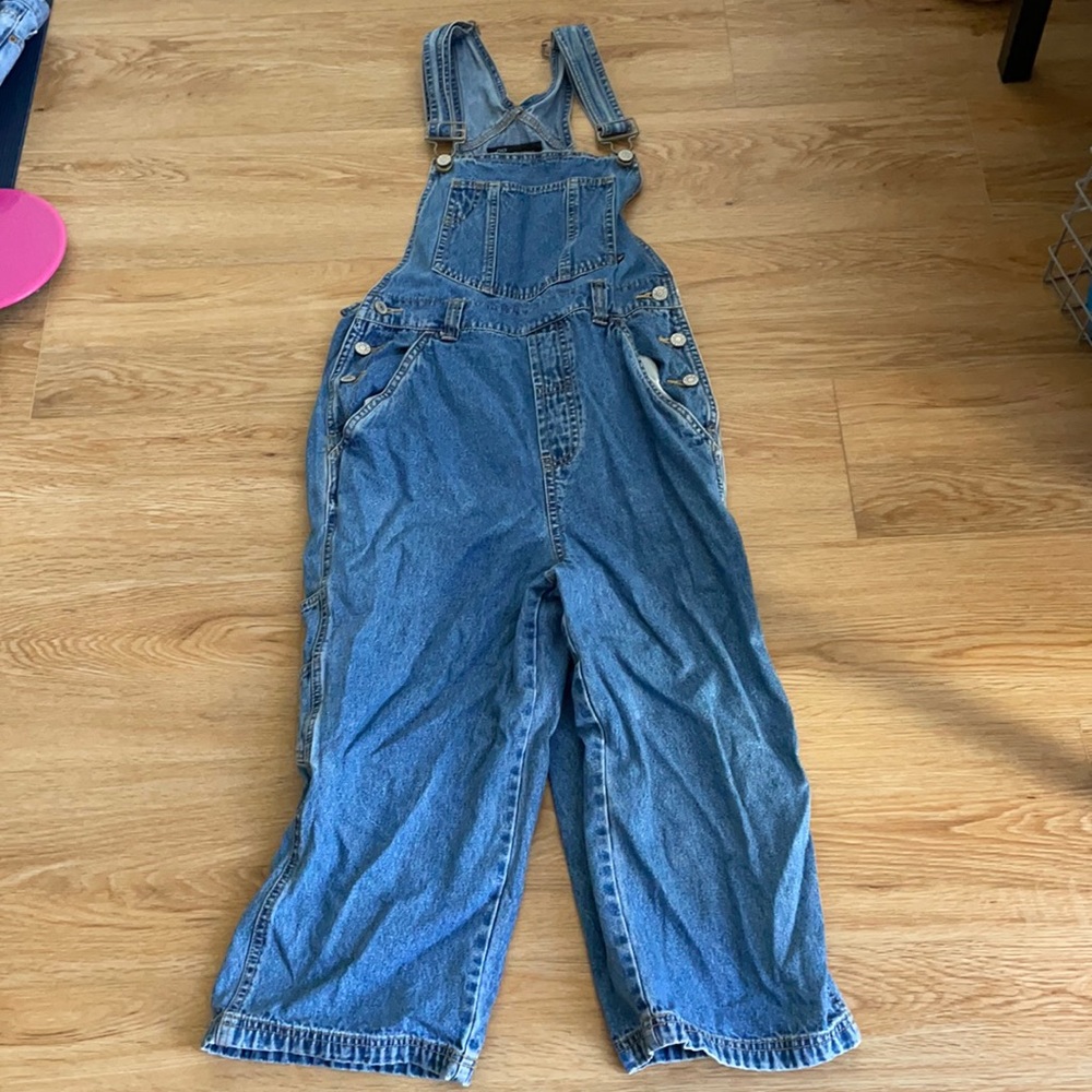 Denim overalls